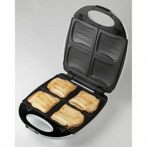 DOMO DO9046C vaffeljern - 1200 W, hvid, 4 vafler