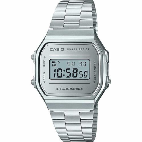 Herreur Casio A168WEM-7EF Grå Sølvfarvet