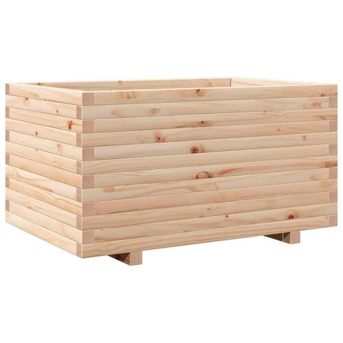 Plantekasse 90x60x49,5 cm massivt fyrretræ