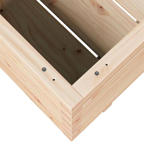 Plantekasse 90x60x49,5 cm massivt fyrretræ