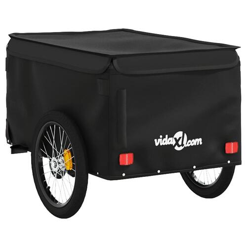 Cykelanhænger 30 kg jern sort