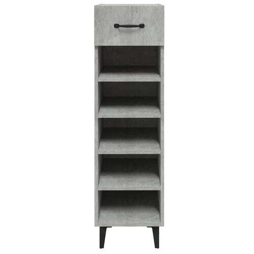 Skoreol 30x35x105 cm konstrueret træ betongrå