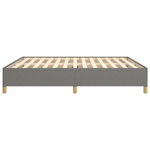 Boxspring sengeramme 180 x 200 cm - stof, mørkegrå