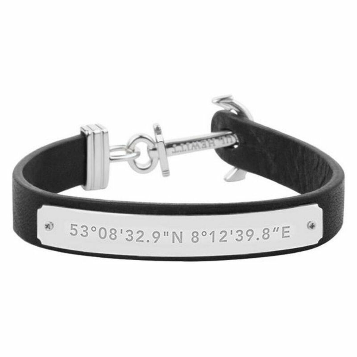 Armbånd Til Mænd Paul Hewitt Ph Msc S B Læder 18 5 Cm