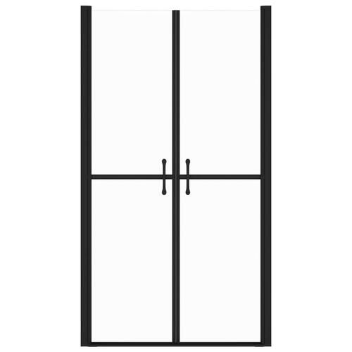 Brusedør (83-86)x190 cm klart sikkerhedsglas