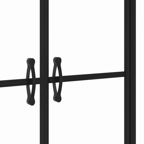 Brusedør (83-86)x190 cm klart sikkerhedsglas