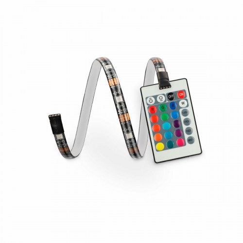 KSIX LED-bånd RGB med fjernbetjening og app, 53 cm