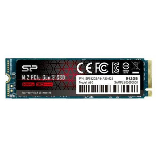 Harddisk Silicon Power SSD 3400 MB/s SSD 512 GB