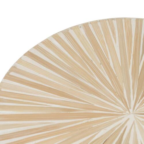 Sofabord Beige Bambus 40 x 40 x 45 cm Træ MDF