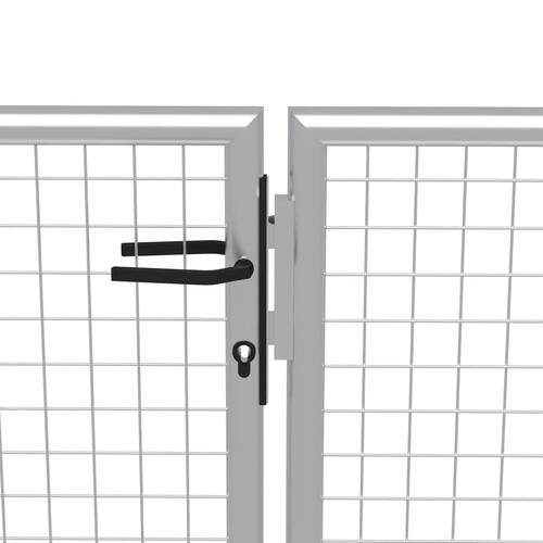 Havelåge galvaniseret stål 415 x 250 cm sølvfarvet