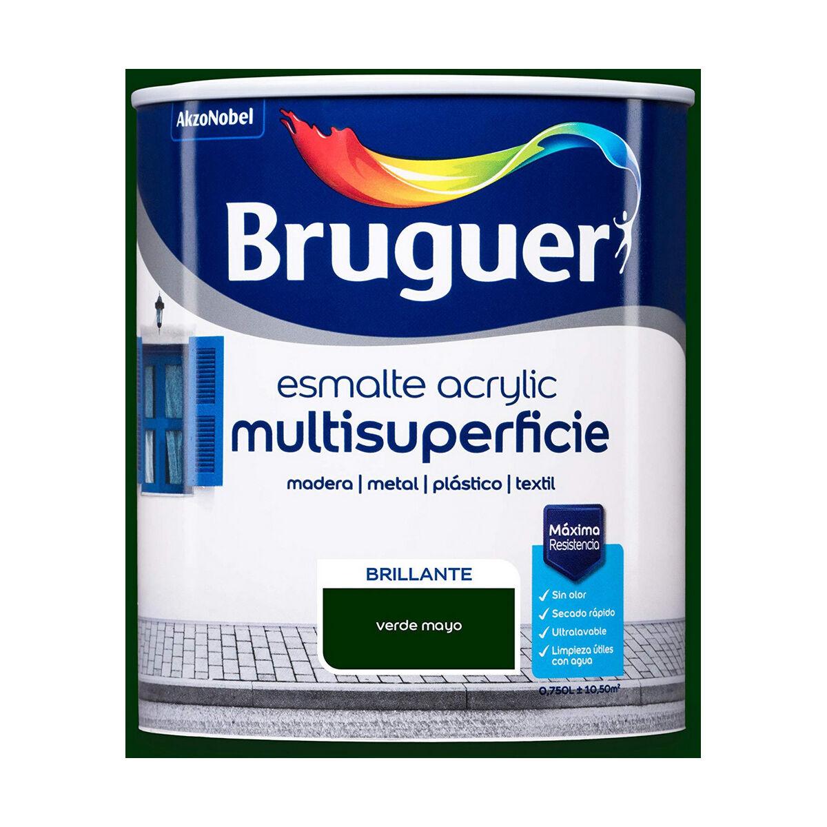 Bruguer Akryl Fernis Multisurface Grønt 750 Ml Skinnende