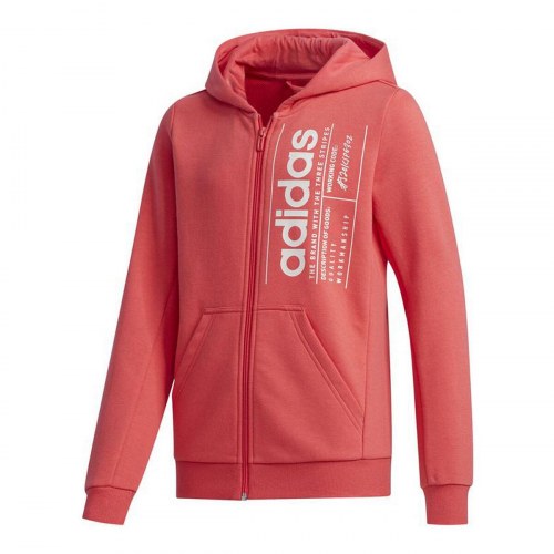 Adidas YG BB FZ sportsjakke til børn - 5-6 år