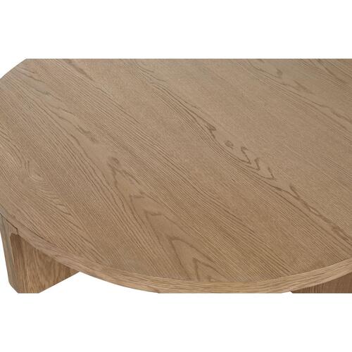 Sofabord Home ESPRIT Natur Hrastovina 121 x 121 x 32 cm