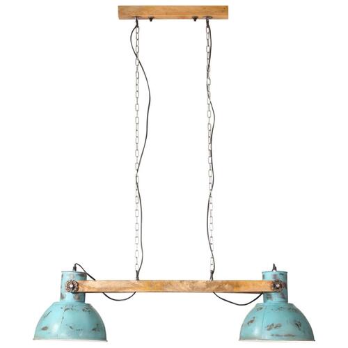 Pendel 25 W 85x28x109 cm E27 rustik blå