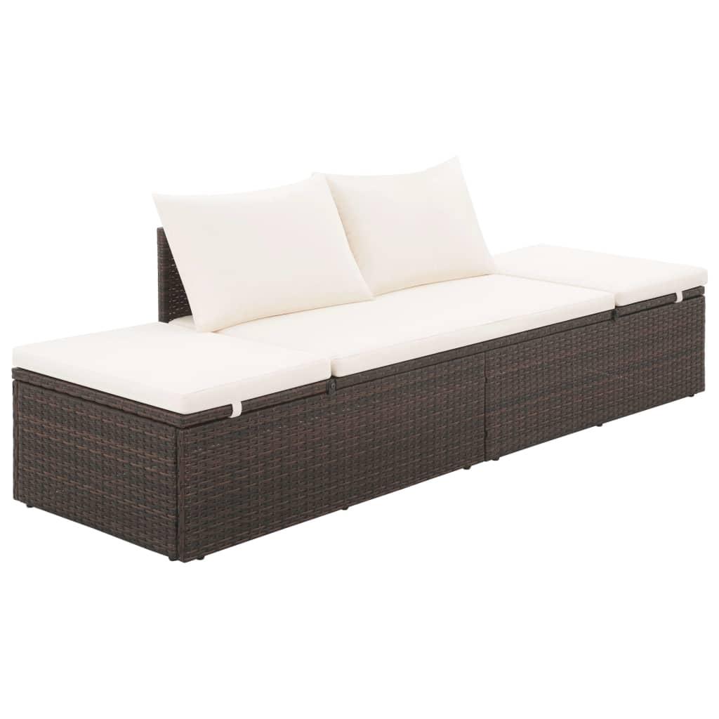 Solseng Brun 195 Polyrattan