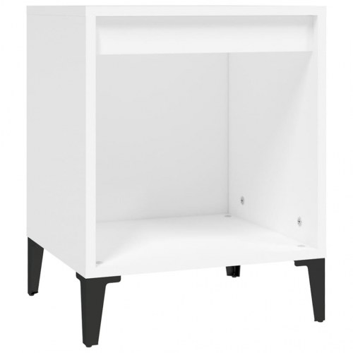 Sengebord 40 x 35 x 50 cm - hvid