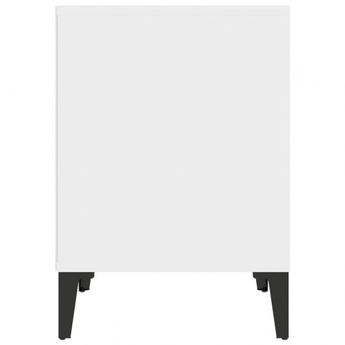 Sengebord 40 x 35 x 50 cm - hvid