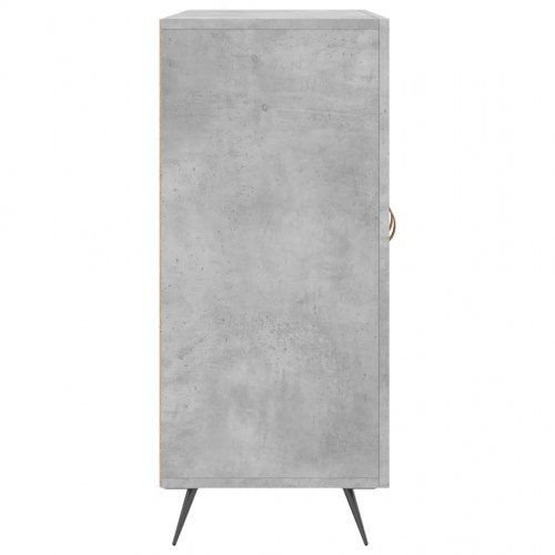 Skænk 90 x 34 x 80 cm i konstrueret træ - betongrå