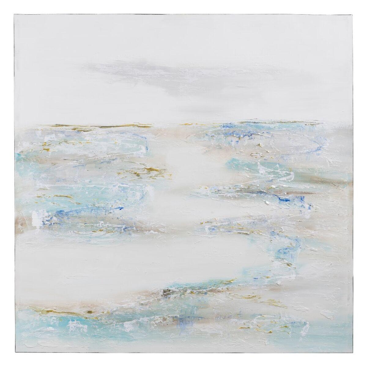 Lærred 100 x 3,5 x 100 cm Abstrakt
