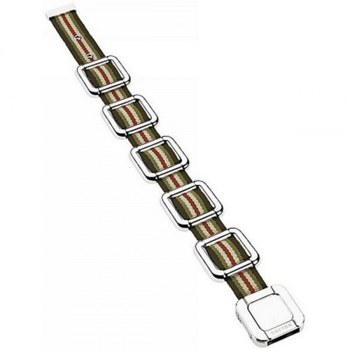 Sector armbånd til mænd S030L06B - 24,5 cm, stål og tekstil