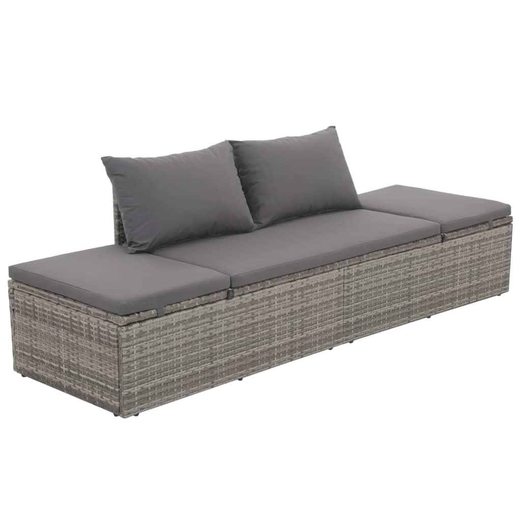 Solseng Grå 195 Polyrattan