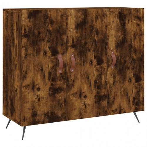 Skænk 90 x 34 x 80 cm - røget egetræsfarve