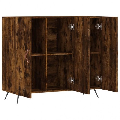 Skænk 90 x 34 x 80 cm - røget egetræsfarve