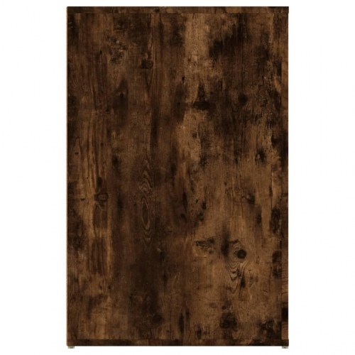 Skrivebord 100×49×75 cm i konstrueret træ - røget egetræsfarve
