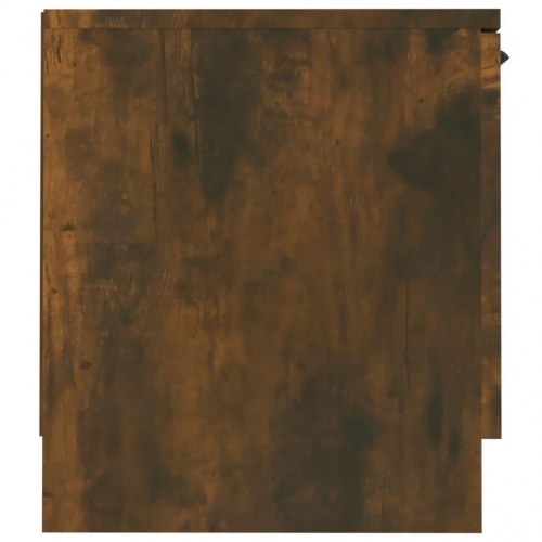 TV-bord 140 x 35 x 40 cm - røget egetræ
