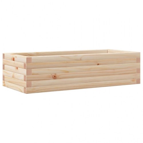 Plantekasse 90x40x23 cm massivt fyrretræ