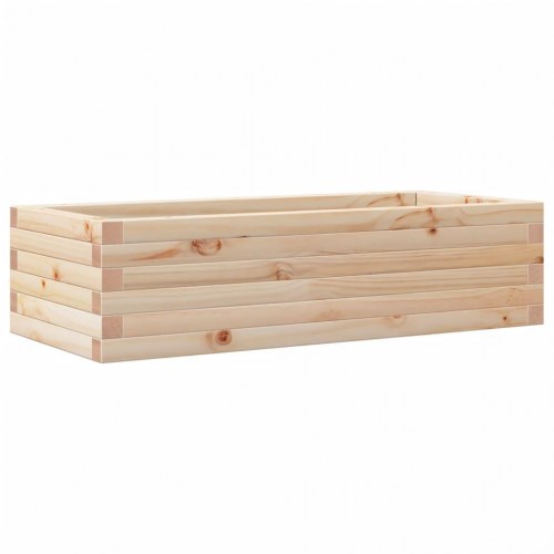Plantekasse 90x40x23 cm massivt fyrretræ
