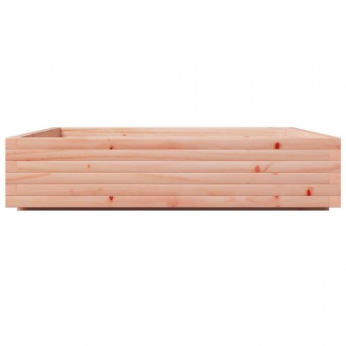 Plantekasse 110×110×26,5 cm i massivt douglasgran - firkantet højbedskasse