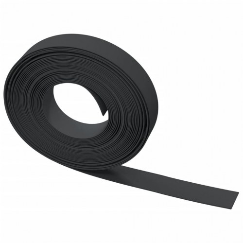 Græskanter 5 stk. 10 m x 10 cm PE - sort