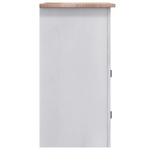 Tv-skab Corona-serien 80x43x78 cm mexicansk fyrretræ grå