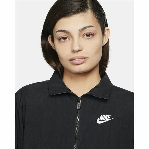 Vindblæser Jakke Nike Sportswear Essential Windrunner Dame Sort XL