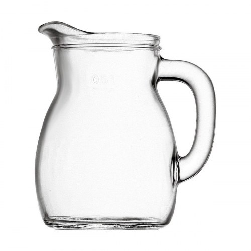Bormioli Rocco kande i gennemsigtigt glas - 0,5 l