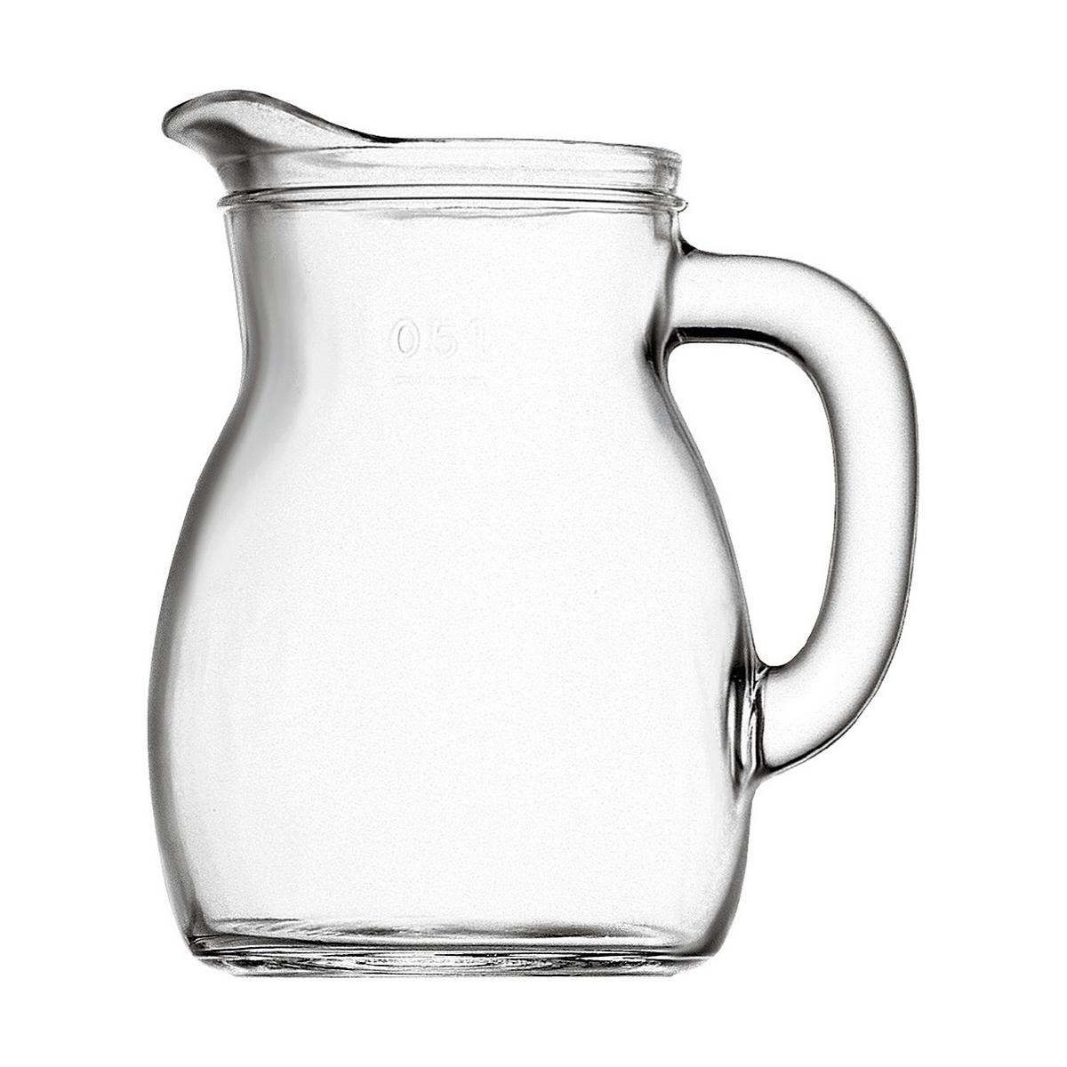 Bormioli Rocco kande i gennemsigtigt glas - 0,5 l