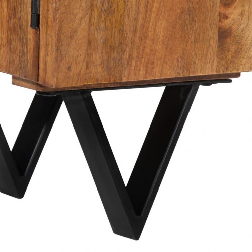 Tv-skab 140x30x46 cm massivt mangotræ