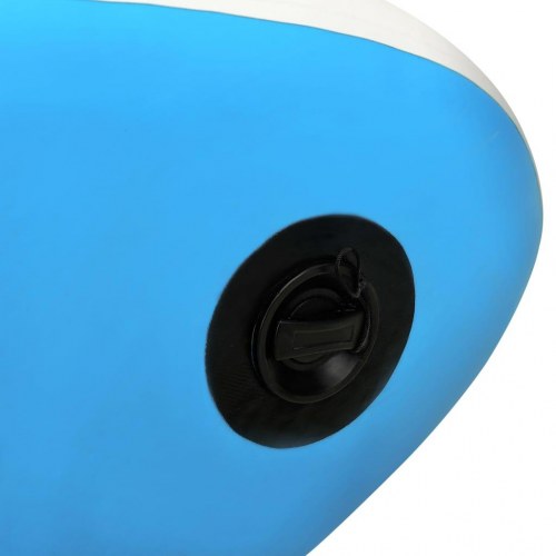 Oppusteligt paddleboardsæt 305 × 76 × 15 cm - blå SUP med tilbehør