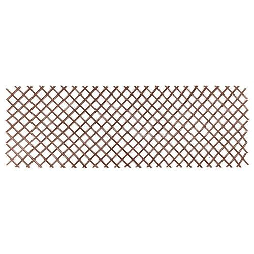 espalier 60x180 cm naturligt piletræ brun