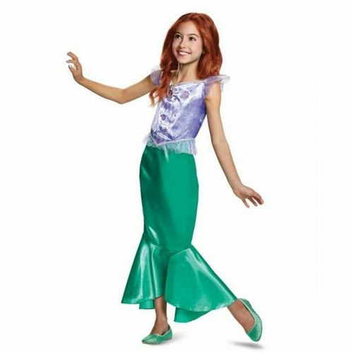 Disney Princess Ariel kostume til børn - Lilla, 7-8 år
