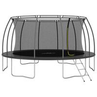 Trampolinsæt 488x90 cm 150 kg rund