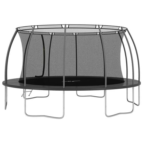 Trampolinsæt 488x90 cm 150 kg rund