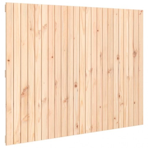 Sengegavl i massivt fyrretræ 146,5 x 3 x 110 cm