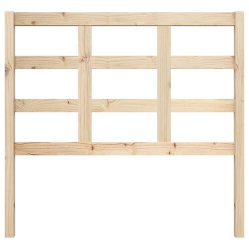 Sengegærde 105,5x4x100 cm massivt fyrretræ