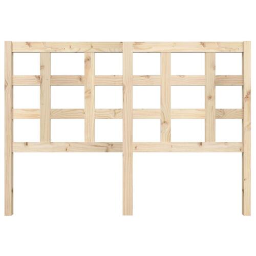 Sengegærde 140,5x4x100 cm massivt fyrretræ