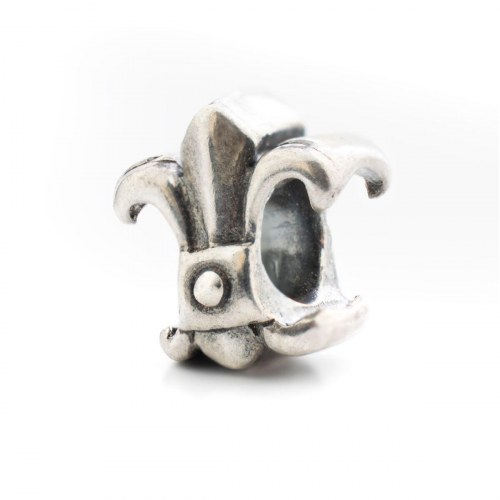 Charm i sterling sølv - sølvfarvet, 1 cm
