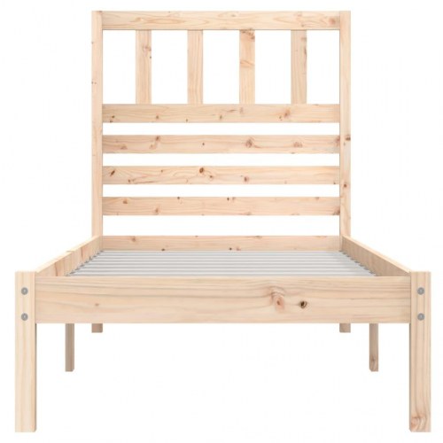 Sengeramme 90 x 200 cm i massivt fyrretræ