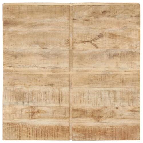 Sofabord 80x80x28 cm massivt mangotræ