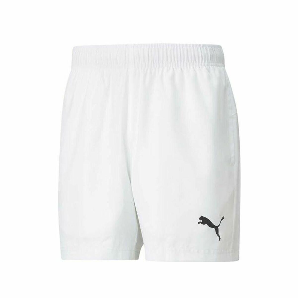 Sport shorts til mænd Puma Active Woven M Hvid M